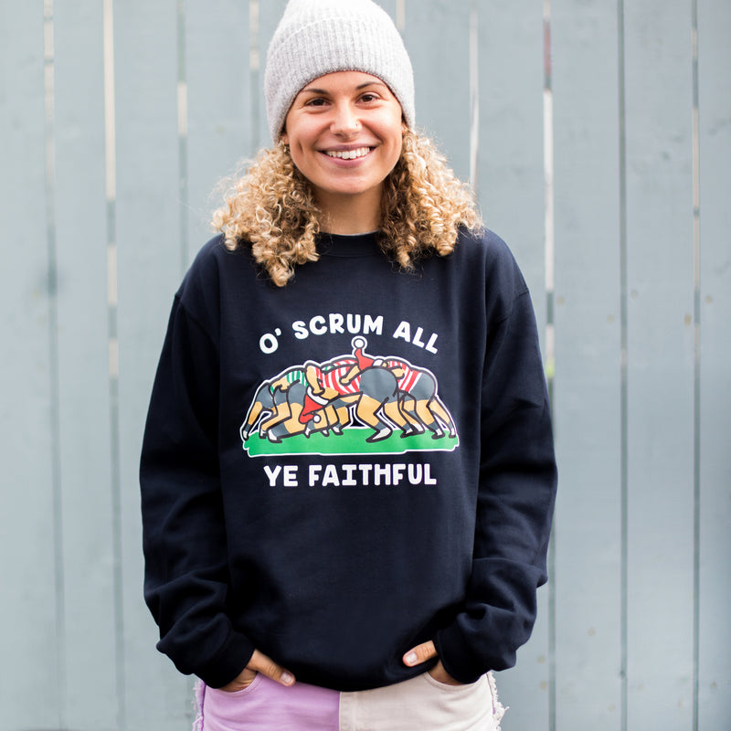 Funny Rugby Unisex Christmas Jumper