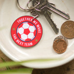 Bespoke football keyring