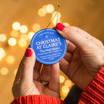 personalised christmas tree decoration 