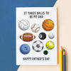 Funny Sports Father's Day Card