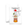 Funny Whisky Christmas Card - Of Life & Lemons®