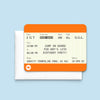 Personalised Train Ticket Party Invitations