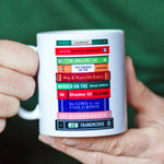 Funny Book Puns Christmas Mug