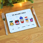 Personalised Family Christmas Placemat