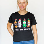 'Christmas Spirits' Ladies Christmas T-Shirt