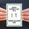 Funny Gardening Father's Day Card and Cufflinks - Of Life & Lemons®