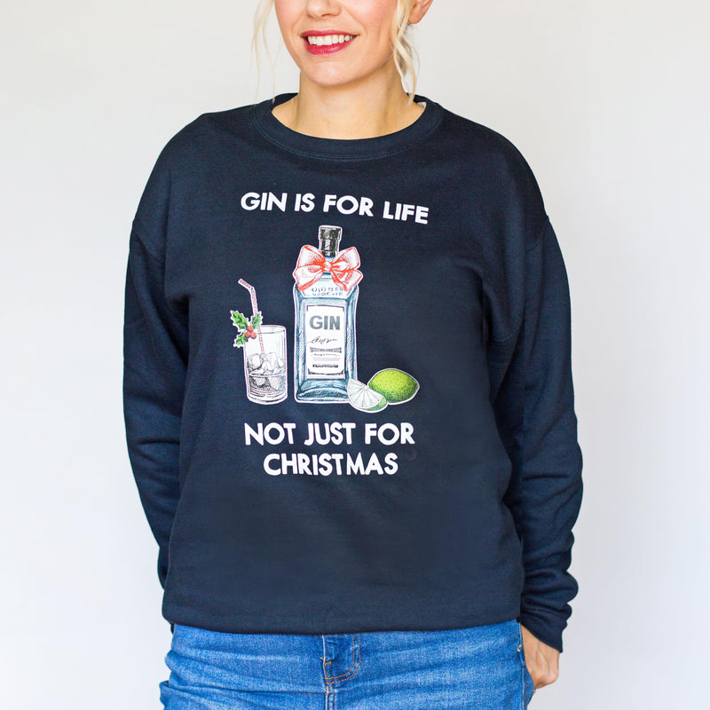 'Gin Is For Life' Christmas Jumper - Of Life & Lemons®