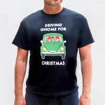 Mens 'Driving Gnome For Christmas' T-Shirt - Of Life & Lemons®