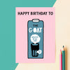 Funny Oat Milk Birthday Card