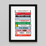 'Greatest Bits' Personalised Cassette Tape Print