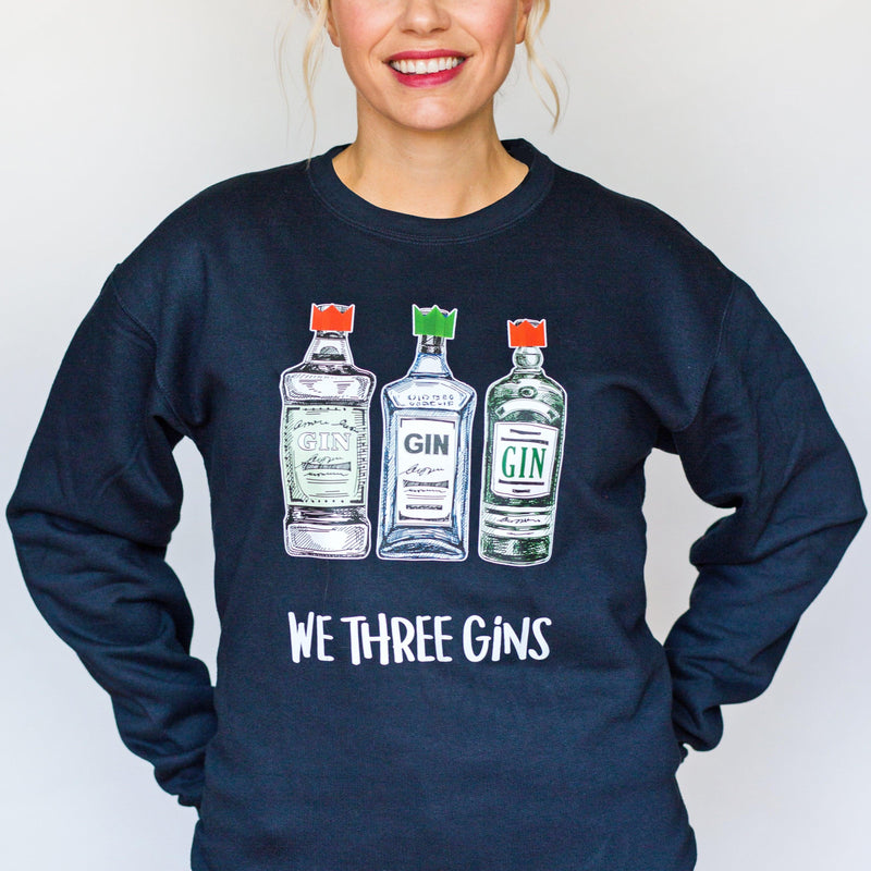 'We Three Gins' Christmas Jumper - Of Life & Lemons®