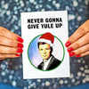 Funny Rick Astley Christmas Card - Of Life & Lemons®