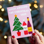 Wine Christmas Card