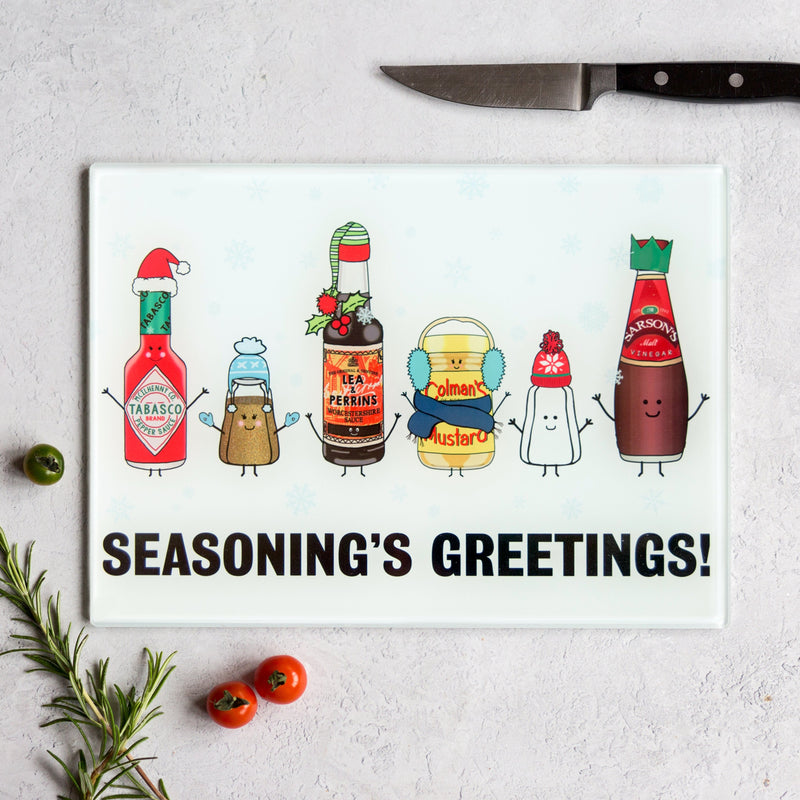 Funny Christmas Chopping Board