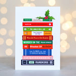 Funny Book Puns Christmas Card