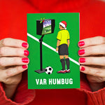 'VAR Humbug' Football Christmas Card - Of Life & Lemons®