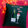 Funny Prosecco Christmas Cushion Cushion Of Life & Lemons® 