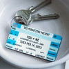 Personalised Concert Ticket Keyring Personalised Keyring Of Life & Lemons 