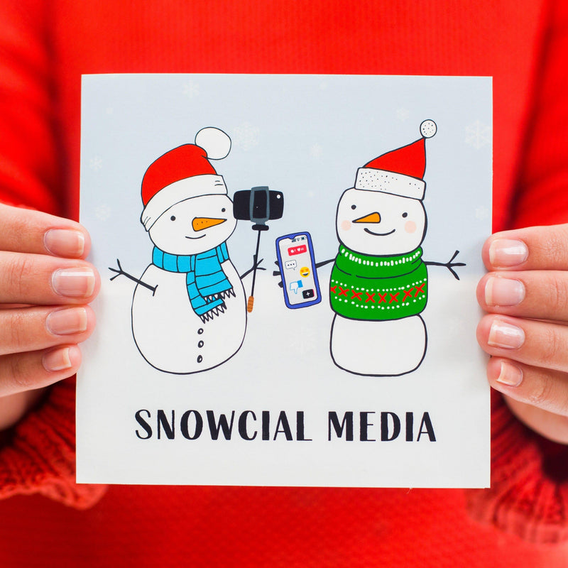 Funny Social Media Christmas Card Christmas Cards Of Life & Lemons 