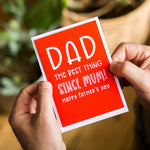 'Best Thing Since Mum' Funny Father's Day Card - Of Life & Lemons®