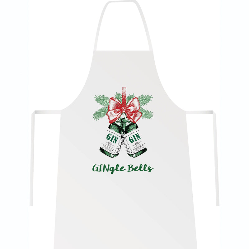 'Gingle Bells' Christmas Apron Aprons Of Life & Lemons 