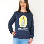 'Glory to the Newborn Gin' Christmas Jumper Sweatshirt Of Life & Lemons 