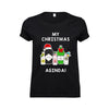 'AGINda' Gin Christmas T-Shirt T-Shirt Of Life & Lemons 