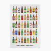 'Beer Hoppy' Beer Montage Tea Towel Tea Towel Of Life & Lemons 