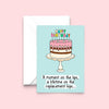 Funny 'Replacement Hips' Birthday Card Birthday Cards Of Life & Lemons 