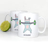 'Gin Bunny' Gin Mug Mug Of Life & Lemons 