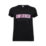 'Ginfluencer' Funny Gin T-Shirt T-Shirt Of Life & Lemons 