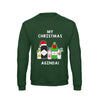 'Christmas Aginda' Funny Gin Christmas Jumper Sweatshirt Of Life & Lemons 