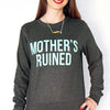 'Mother's Ruined' Women's Gin Sweatshirt Sweatshirt Of Life & Lemons 