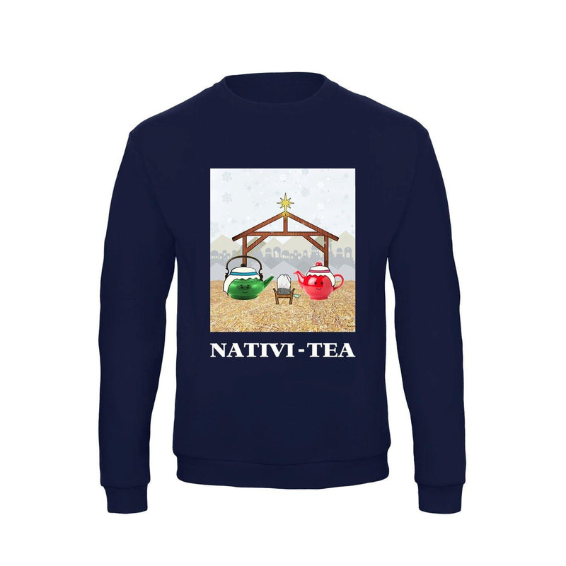 Funny Tea Christmas Jumper Sweatshirt Of Life & Lemons 