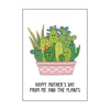 Funny Plant Lover Mother's Day Card Cards for Mum Of Life & Lemons 