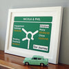 Personalised Road Sign Print Personalised Prints Of Life & Lemons 