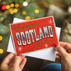 'Greetings from Scotland' Retro Christmas Card Christmas Cards Of Life & Lemons 