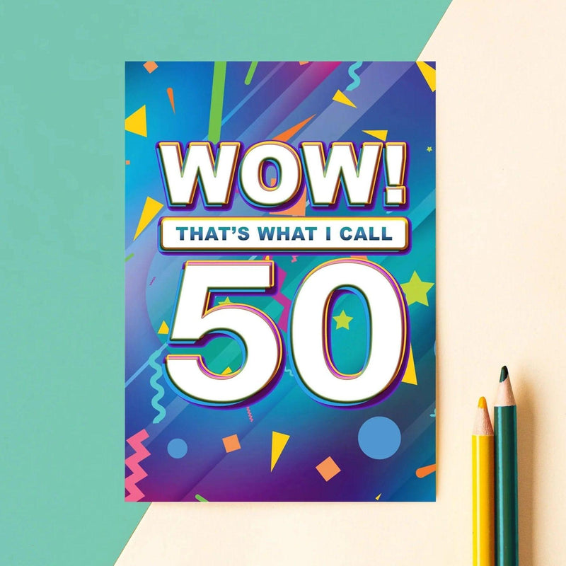 50th Birthday Card