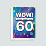 A birthday card for a 60th birthday that looks like a 'Now That's What I Call Music' front cover